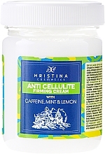 Anti-Cellulite Caffeine, Mint & Lemon Cream - Hristina Cosmetics Anti Cellulite Firming Cream  — photo N1