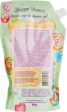 Baby Gel Soap 2in1 with Panthenol & Glycerin "Funny Sweets" - Shik Kids Happy Sweets (doypack) — photo N3