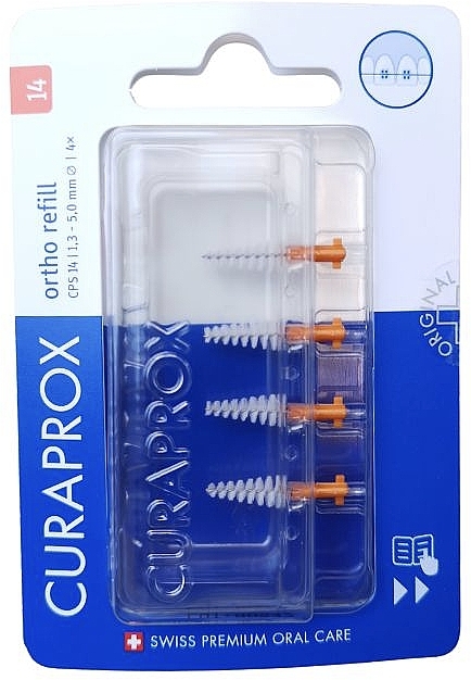 Ortho Refill Brush Set CPS 14, 1.3-5 mm - Curaprox — photo N1