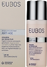 Anti-Aging Regenerating day Cream - Eubos Med Anti Age Hyaluron Day Repair Plus SPF20 — photo N2