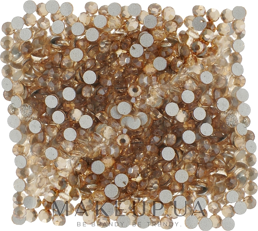 Decorative Nail Crystals 'Crystal Golden Shadow', size SS 05, 500 pcs. - Kodi Professional — photo N1