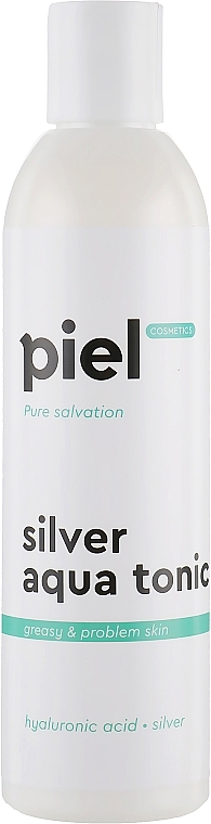 Tonic for Problem Skin - Piel Cosmetics Pure Salvation Silver Aqua Tonic — photo N10