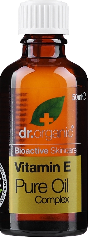 Vitamin E Oil - Dr. Organic Vitamin E Pure Oil Nourishing Oil — photo N3