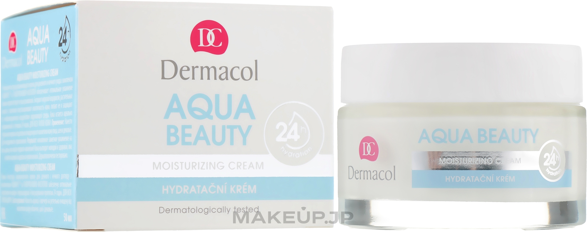 Moisturizing Face Cream - Dermacol Aqua Beauty Moisturizing Cream — photo 50 ml