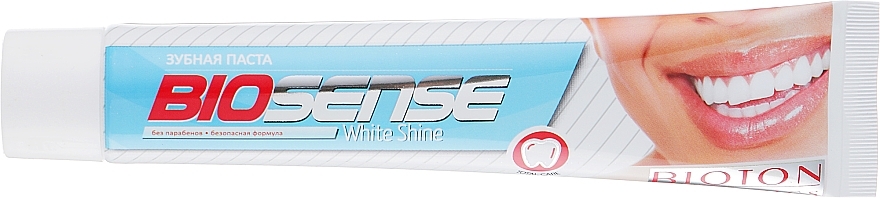 White Shine Toothpaste - Bioton Cosmetics Biosense White Shine — photo N3