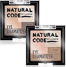 Fragrances, Perfumes, Cosmetics Eyeshadow Trio - Lumene NC Trio Eye Dramatizer 