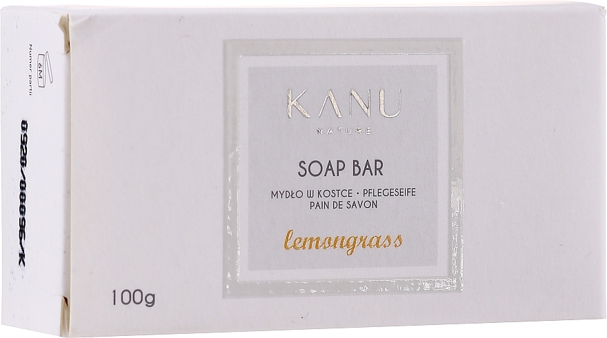 Hand & Body Soap Bar "Lemongrass" - Kanu Nature Soap Bar Lemongrass — photo N6