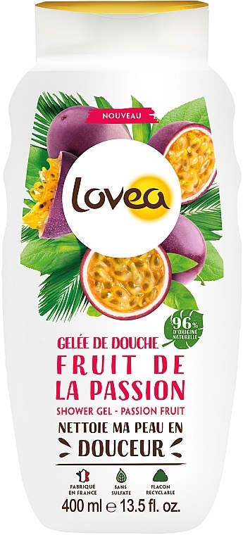 Passion Fruit Shower Gel - Lovea Shower Gel Passion Fruit — photo N1