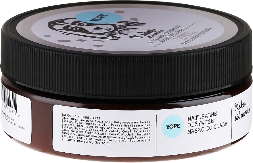 Body Butter "Coconut & Sea Salt" - Yope Coconut & Sea salt Body Butter — photo N14