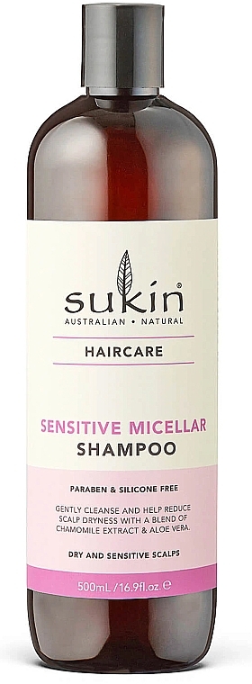 Micellar Shampoo for Sensitive Scalp - Sukin Sensitive Micellar Shampoo — photo N9