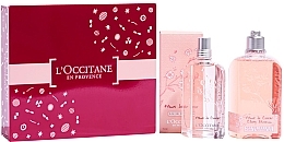 Fragrances, Perfumes, Cosmetics L'Occitane Cherry Blossom - Set (edt/75ml + shg/250ml)