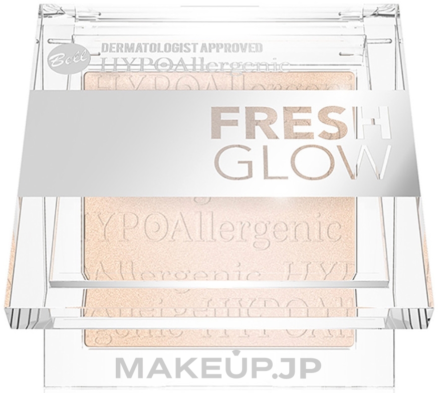 Face & Body Highlighter - Bell HYPOAllergenic Fresh Glow Illuminating Powder — photo 01