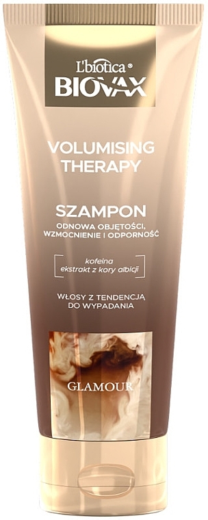 Shampoo - L'biotica Biovax Glamour Voluminising Therapy — photo N1