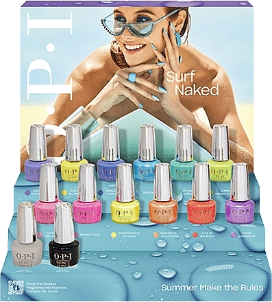 Set - OPI Infinite Shine Summer 2023 Summer Make the Rules Collection (n/lacquer/14x15ml) — photo N1