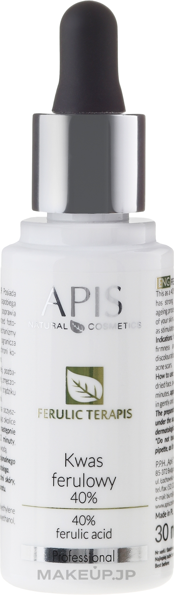 Ferulic Acid 40% - APIS Professional Glyco TerApis Ferulic Acid 40% — photo 30 ml