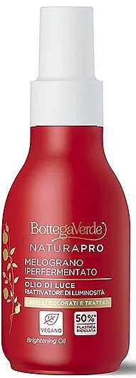 Hair Oil - Bottega Verde Natura Pro Brightening Oil — photo N1