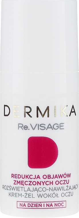 Moisturizing Eye Gel Cream 30-40+ - Dermika Re.Visage — photo N2