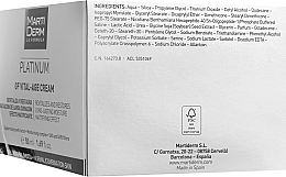 Facial Cream for Normal & Combination Skin - MartiDerm Platinum Gf Vital Age Cream — photo N20