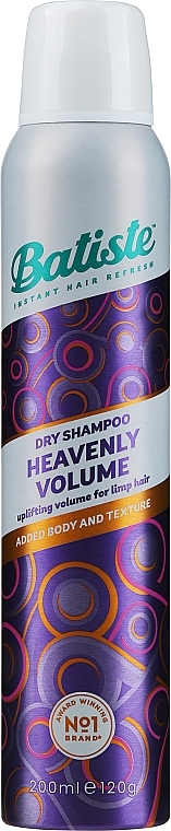 Dry Shampoo - Batiste Dry Shampoo Heavenly Volume  — photo N1