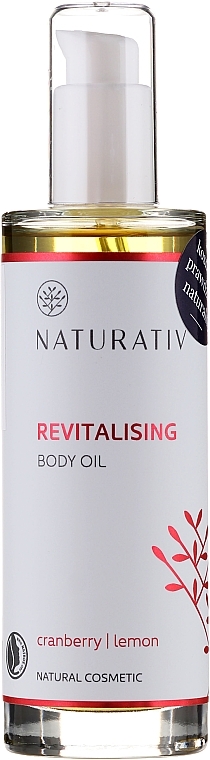 Body Regenerating Oil - Naturativ Revitalizing Body Oil — photo N1