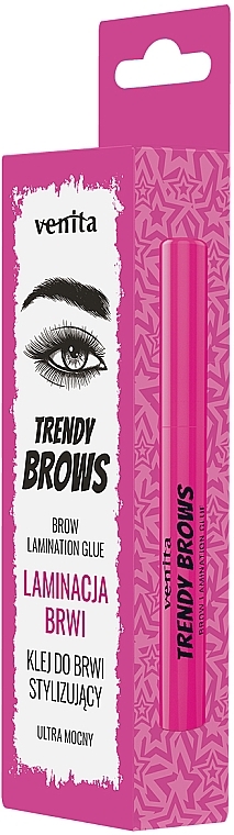 Brow Lamination Glue - Venita Trendy Brows Brow Lamination Glue — photo N4