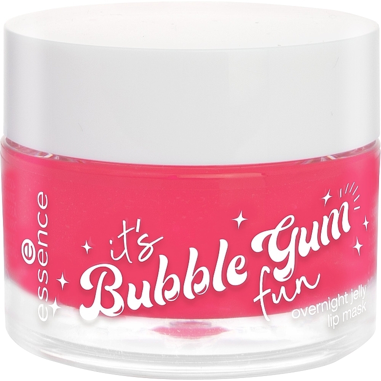 Night Jelly Lip Mask - Essence Its Bubble Gum Fun Overnight Jelly Lip Mask Gummylicious — photo N2