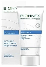 Intensive Unscented Hand Cream - Bionnex Perfederm Intensive Hand Cream Fragrance Free — photo N1