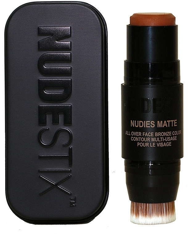 Bronzer Stick - Nudestix Nudies Matte All Over Face Bronze Color — photo N3