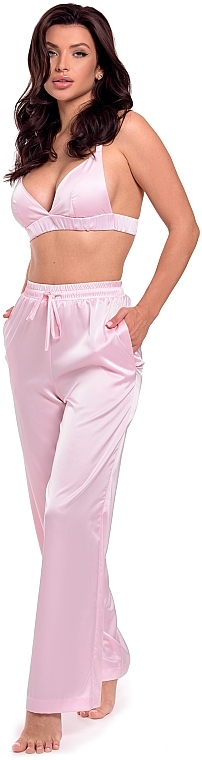 Women Pants 'Statura', pink - MAKEUP Women's Sleep Pants Pink (1pc) — photo N5