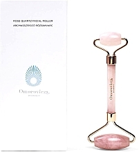 Fragrances, Perfumes, Cosmetics Facial Roller Massager - Omorovicza Rose Quartz Facial Roller