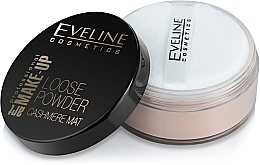 Mattifying Loose Powder - Eveline Cosmetics Loose Powder Cashmere Mat — photo N2