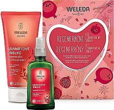 Fragrances, Perfumes, Cosmetics Set - Weleda Pomegranate (sh/cr/200ml + oil/100ml)