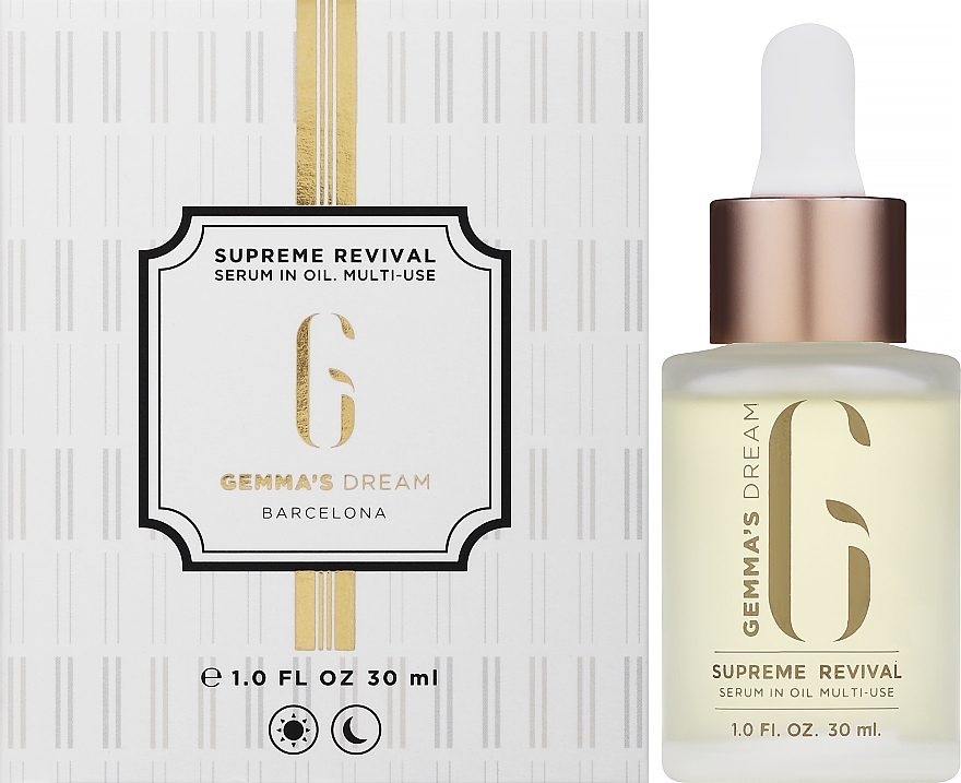 Revitalizing Multifunctional Body Serum - Gemma's Dream Supreme Revival Serum In Oil. Multi-Use — photo N2