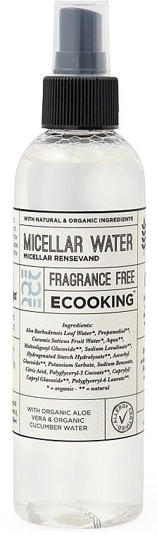 Micellar Water - Ecooking Micellar Water Fragrance Free — photo N3