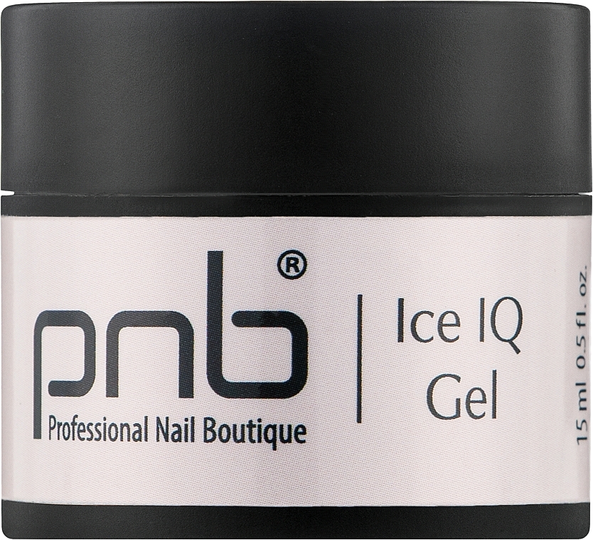 Low-Temperature Gel, smoky pink - PNB UV/LED Ice IQ Gel Cover Rose — photo N2