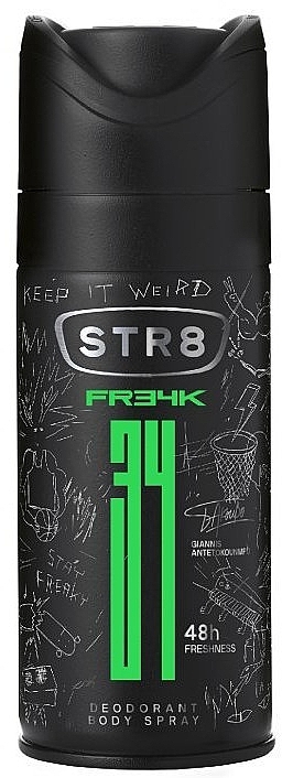 STR8 FR34K - Body Deodorant — photo N1
