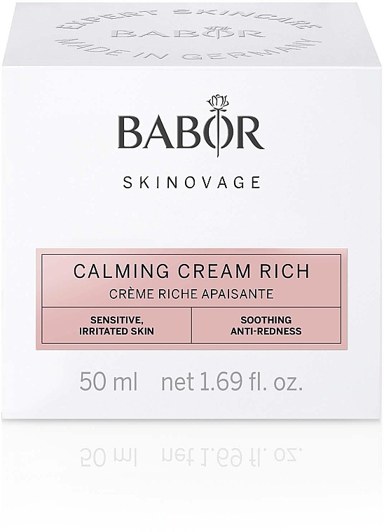 Rich Cream for Sensitive Skin - Babor Skinovage Calming Cream Rich — photo N3