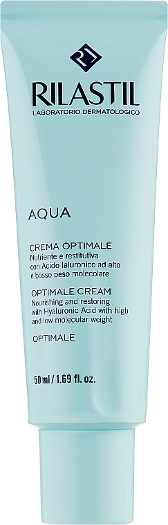 Nourishing Water Rebalancing Cream for Normal & Dry Skin - Rilastil Aqua Crema — photo N3