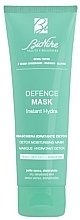 Fragrances, Perfumes, Cosmetics Moisturizing Sheet Mask - BioNike Defence Mask Insant Hydra