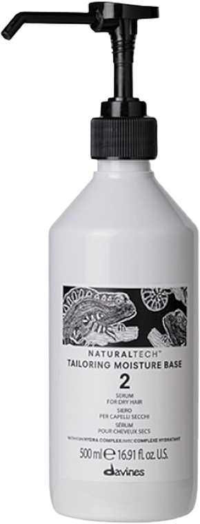 Moisturizing Serum for Dry & Brittle Hair - Davines Natural Tech Tailoring Moisture Base — photo N1