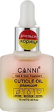 Fragrances, Perfumes, Cosmetics Biphase Cuticle Oil "Orange & Cinnamon" - Canni Cuticle Oil Premium