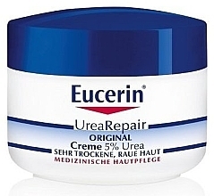 Emollient Body Cream - Eucerin Urea Repair Original Creme 5% Urea — photo N1