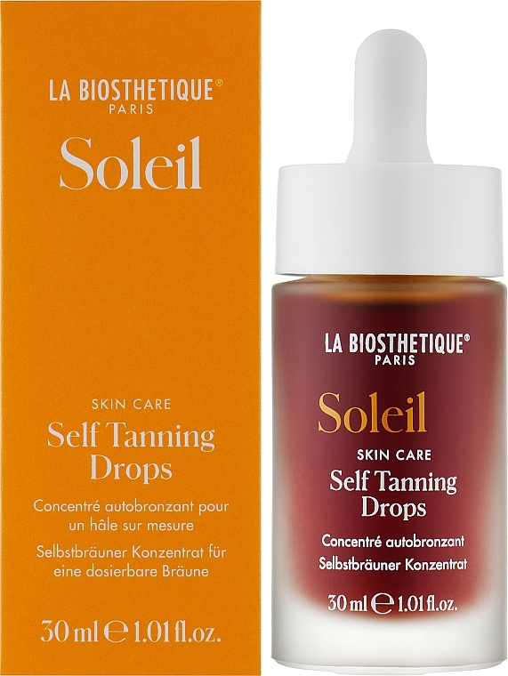 Concentrate Drops with Self-Tan Effect - La Biosthetique Soleil Self Tanning Drops — photo N2