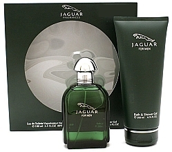 Fragrances, Perfumes, Cosmetics Jaguar Green - Set (edt/100ml + sh/gel/200ml) 