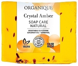 Fragrances, Perfumes, Cosmetics Natural Nourishing Soap - Organique Soap Care Natural Crystal Amber