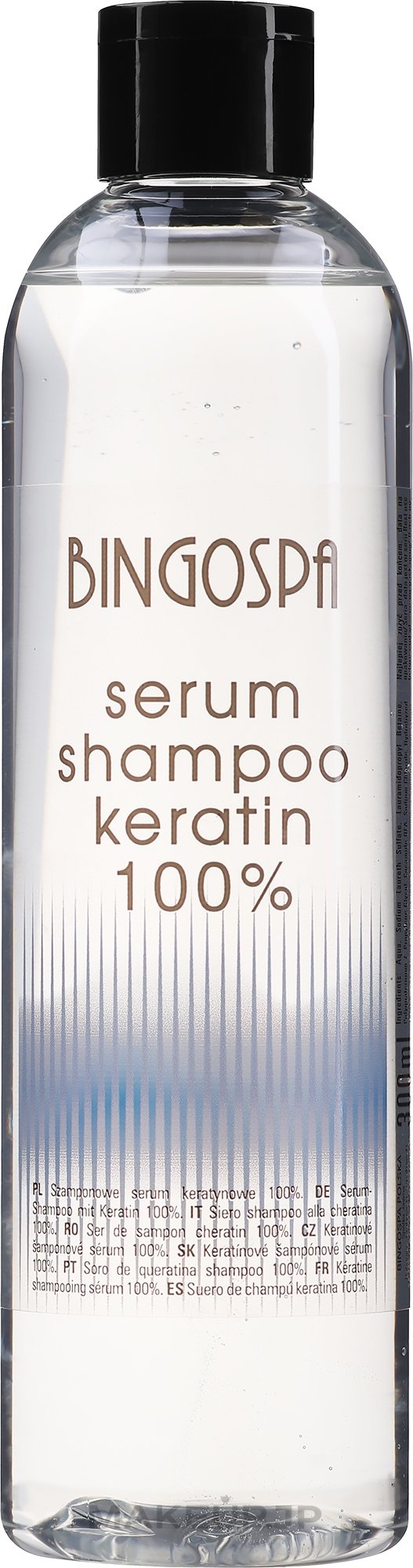 100% Keratin Serum-Shampoo - BingoSpa Shampoo-Serum 100% Keratin — photo 300 ml
