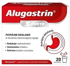 Fragrances, Perfumes, Cosmetics Alugastrin Dietary Supplement, sachet - Urgo Alugastrin 3 Forte