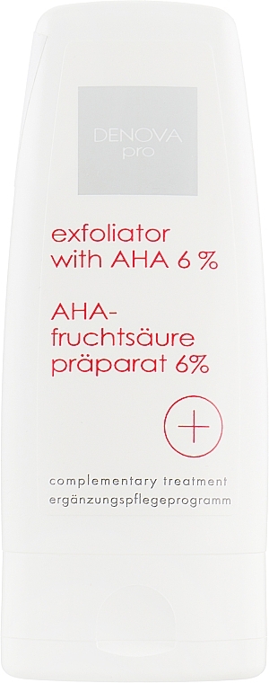 Exfoliator with AHA 6% - Denova Pro Exfoliator With AHA 6% — photo N3