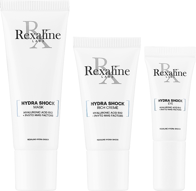 Set - Rexaline Hydration Booster Kit (f/cr/15ml+f/mask/25ml+eye/cr/5ml) — photo N2