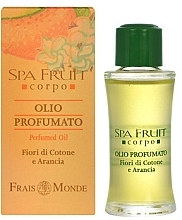 Fragrances, Perfumes, Cosmetics Frais Monde Spa Fruit Cotton Flower And Orange Perfumed Oil - Perfumed Oil